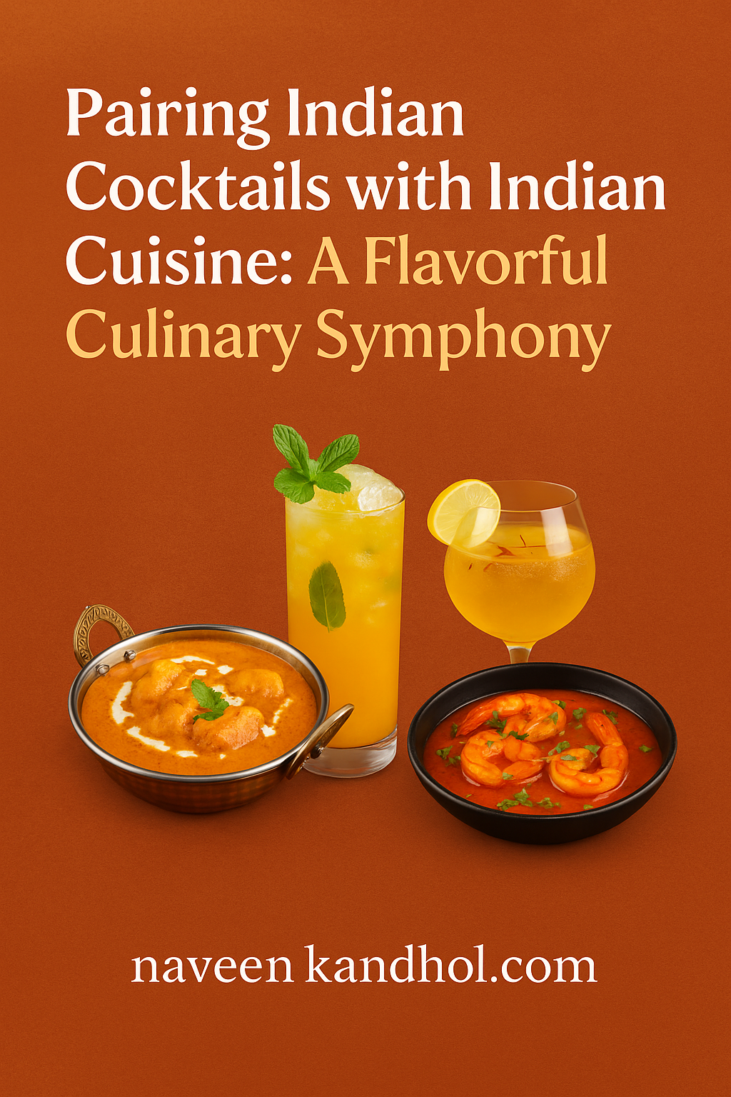 🥂 Pairing Indian Cocktails with Indian Cuisine: A Flavorful Culinary Symphony